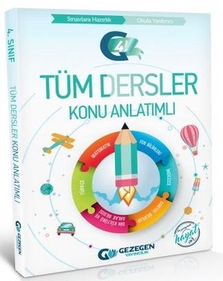 Gezegen 4. Sınıf Tüm Dersler Konu Anlatımlı