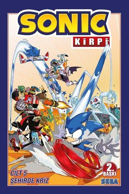 Kirpi Sonic Cilt 5 - Şehirde Kriz