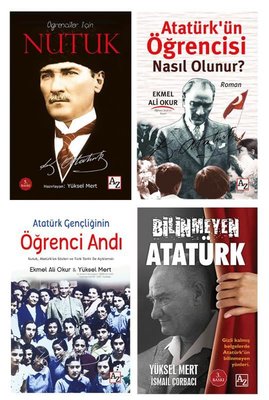 Öğrenciler İçin Atatürk Seti - 4 Kitap Takım