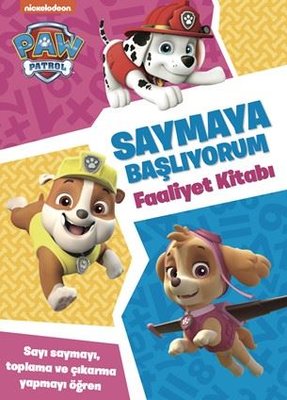 Paw Patrol - Saymaya Başlıyorum Faaliyet Kitabı