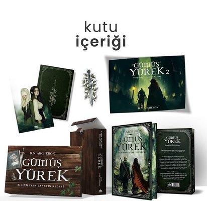 Gümüş Yürek 2 - Özel Baskı Hediyeli Kutulu Set