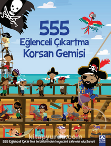 555 Eğlenceli Çıkartma Korsan Gemisi