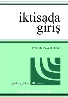 İktisada Giriş (Prof. Dr. Zeynel Dinler)