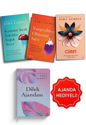 Esra Ezmeci İlişkiler Seti - 3 Kitap Takım - Dilek Ajanda Hediyeli