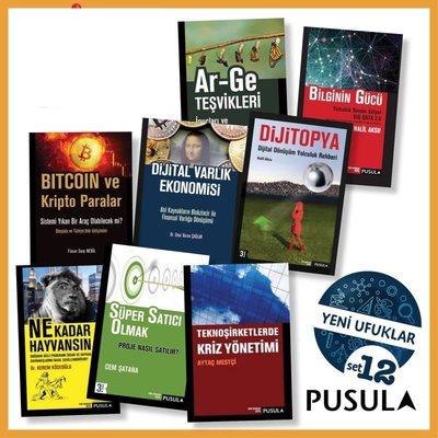 Pusula - Yeni Ufuklar Seti - 8 Kitap Takım