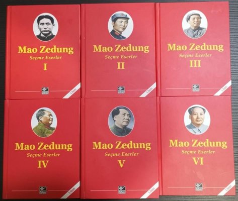 Mao Zedung - Seçme Eserler Serisi Seti - 6 Kitap Takım