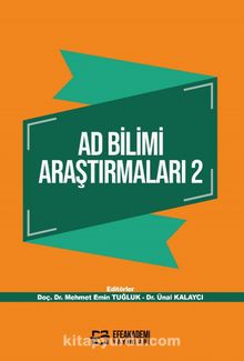 Ad Bilimi Araştırmaları 2