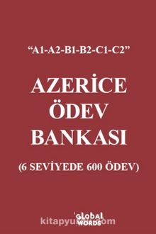 Azerice Ödev Bankası & 6 Seviyede 600 Ödev