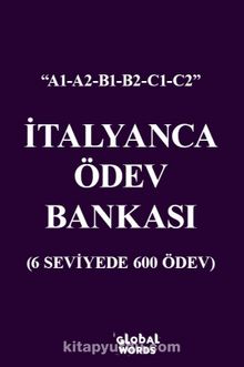 İtalyanca Ödev Bankası & 6 Seviyede 600 Ödev